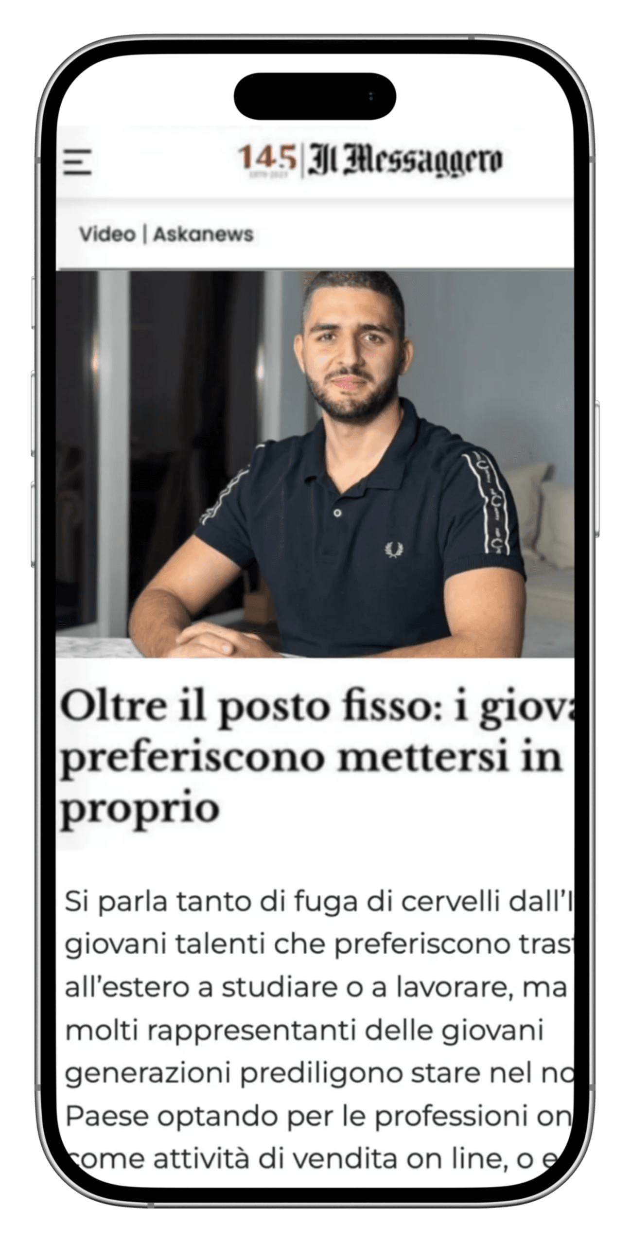 Il messaggero - Mobile