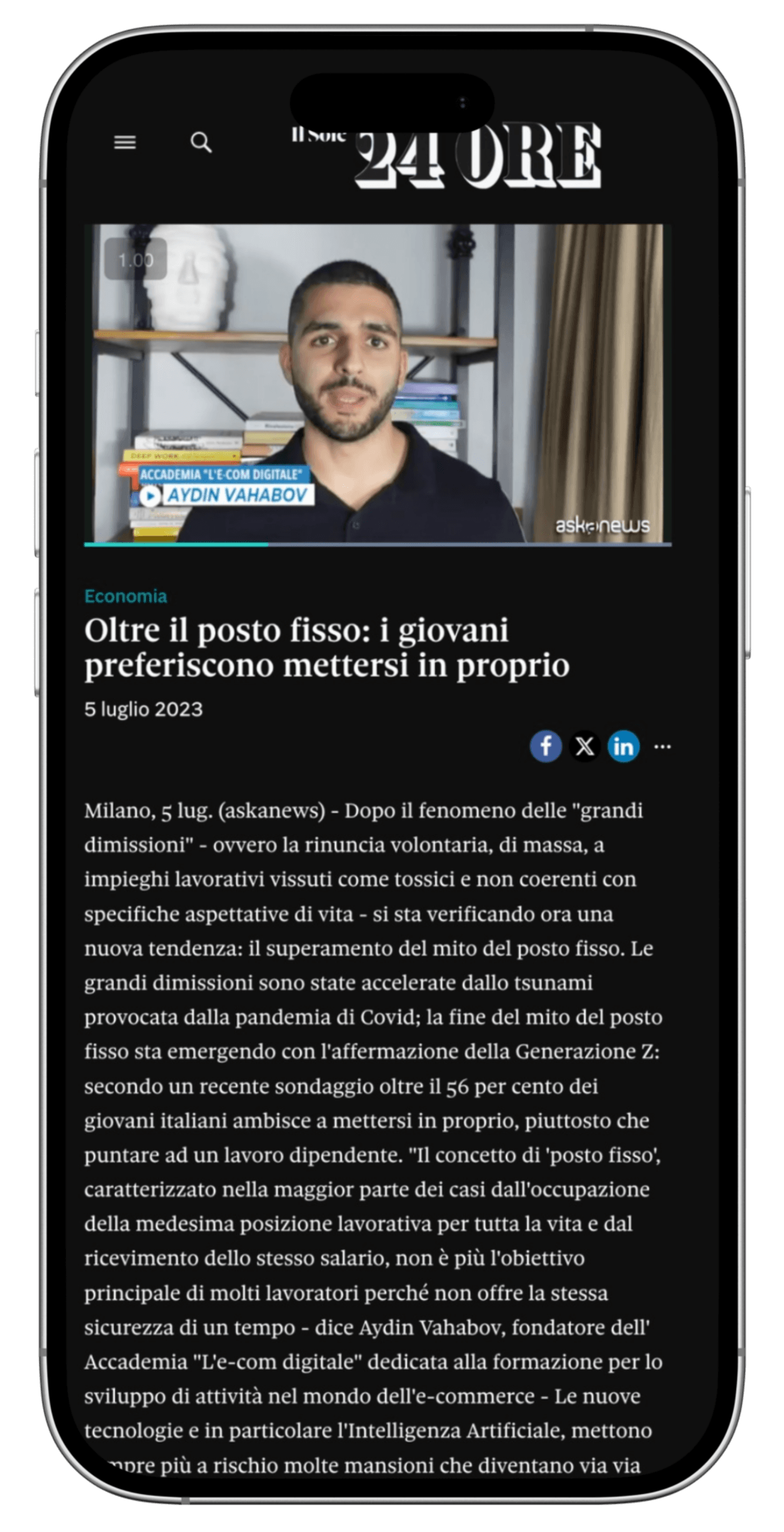 Il sole 24 ore - Mobile